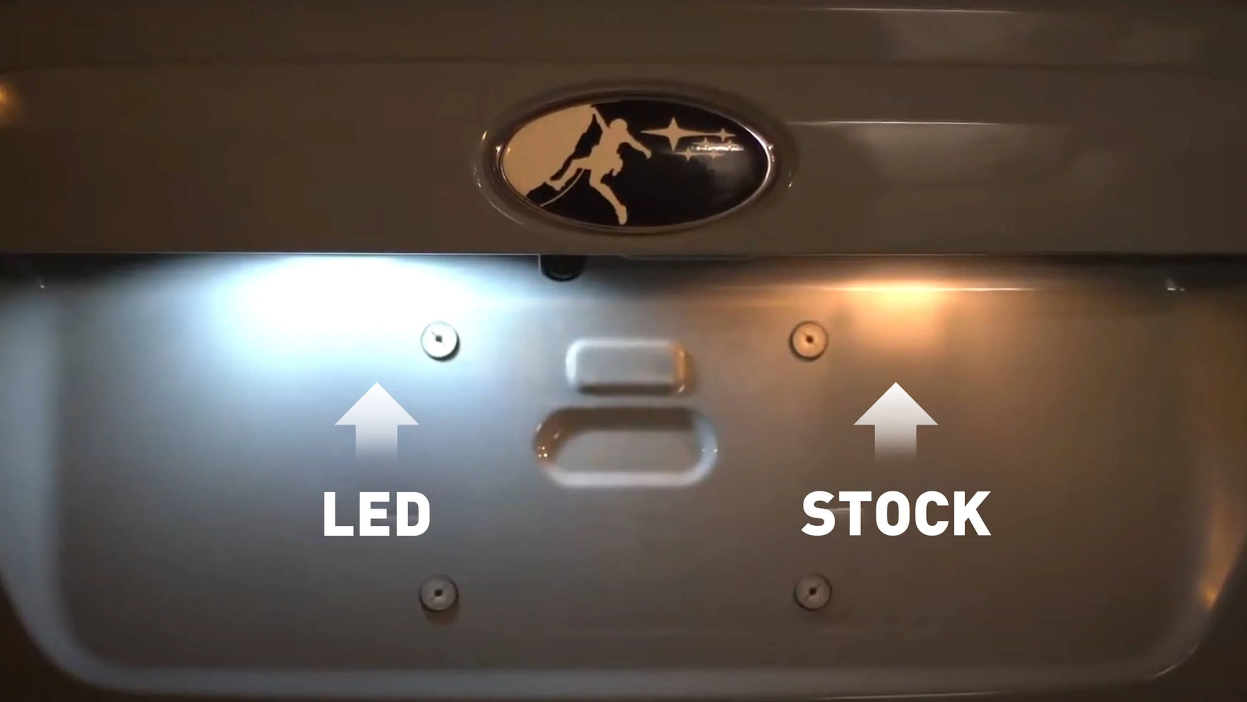 HOW TO REPLACE LICENSE PLATE LIGHTS?