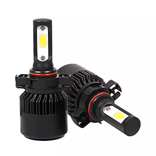 Stark Industries Phantom Elite Series 72W LED Headlights Conversion Kit IP68 Waterproof - White 6000K - Low Beam/High Beam/Fog Light Bulbs - H7