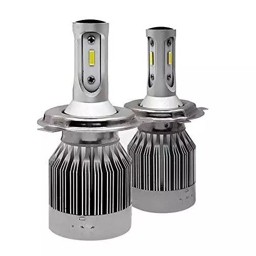 Stark Industries Phantom Elite Series 72W LED Headlights Conversion Kit IP68 Waterproof - White 6000K - Low Beam/High Beam/Fog Light Bulbs - H8 / H9 / H11 / H16