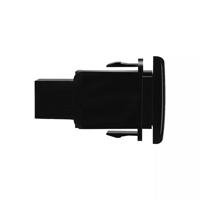 ANCHOR - Short Push Switch with Backlit Symbol Compatible with Toyota ON-OFF with Connector Wire Kit - Size 0.87 x 1.28 x 2 inches